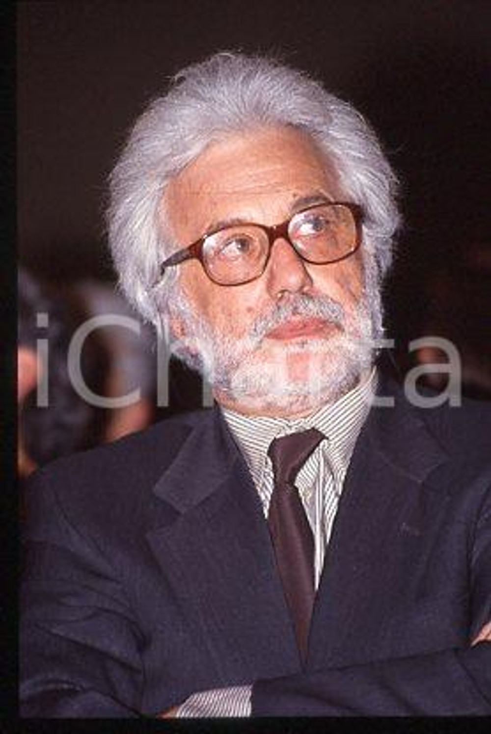 Luca RONCONI - TEATRO Attore e regista Ritratto 1989 ca * 35 mm vintage slide 37