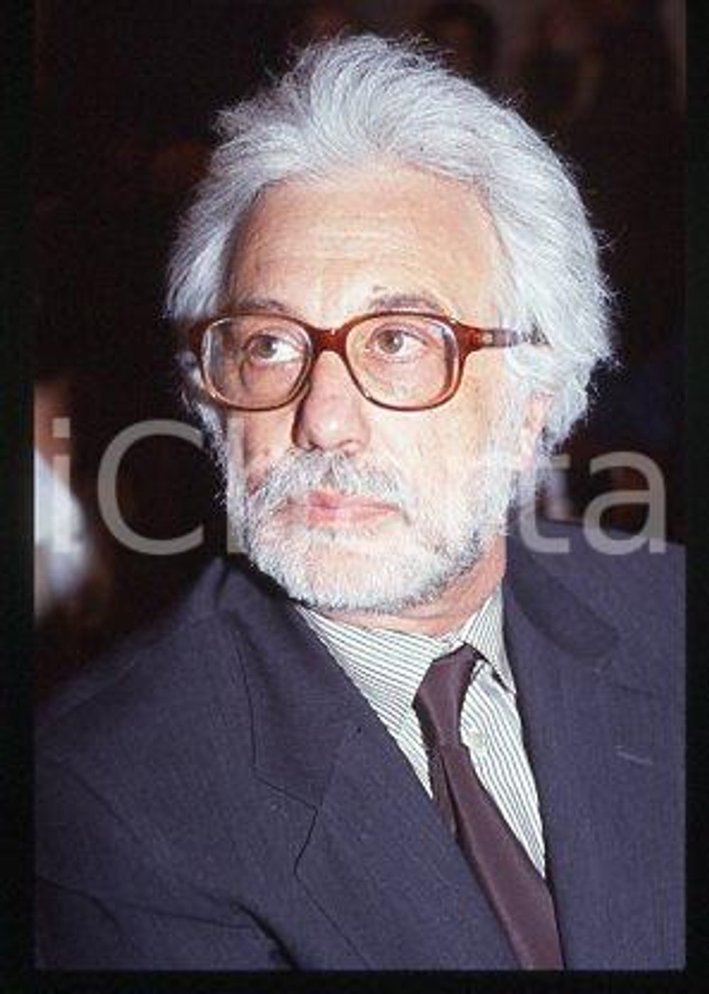 Luca RONCONI - TEATRO Attore e regista Ritratto 1989 ca * 35 mm vintage slide 38