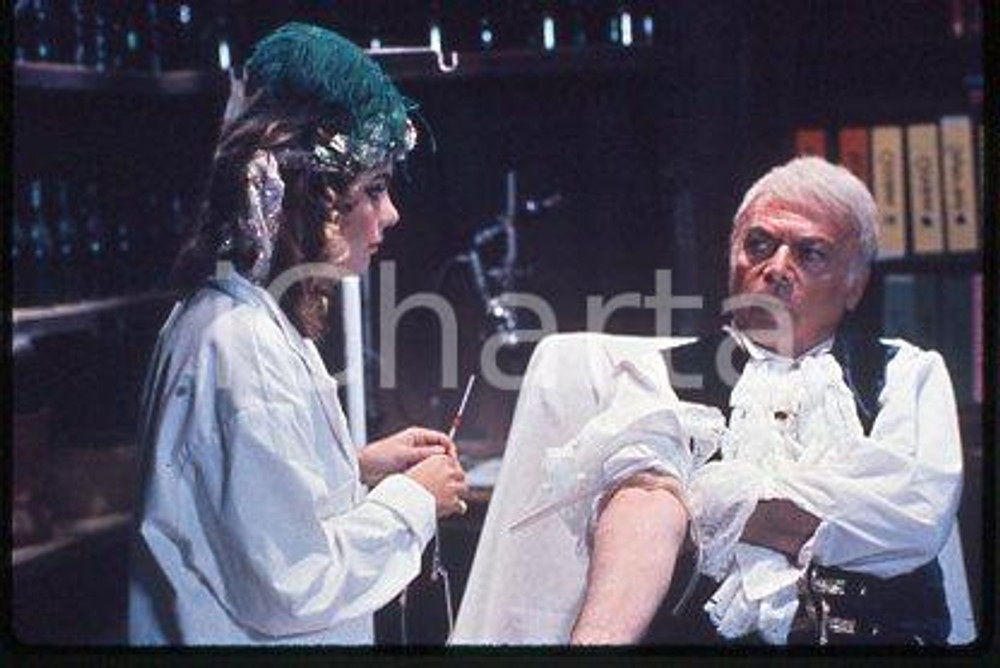Michelle McBRIDE Herbert LOM -Masque of the Red Death 1989 *35mm vintage slide 3