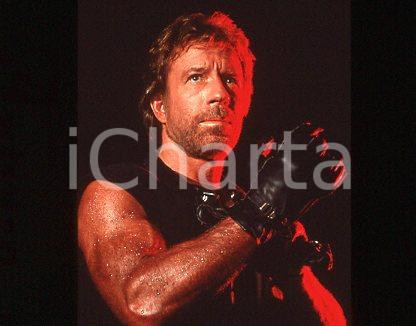 Chuck NORRIS - CINEMA Delta Force 2 American actor 1990 * 35 mm vintage slide 3