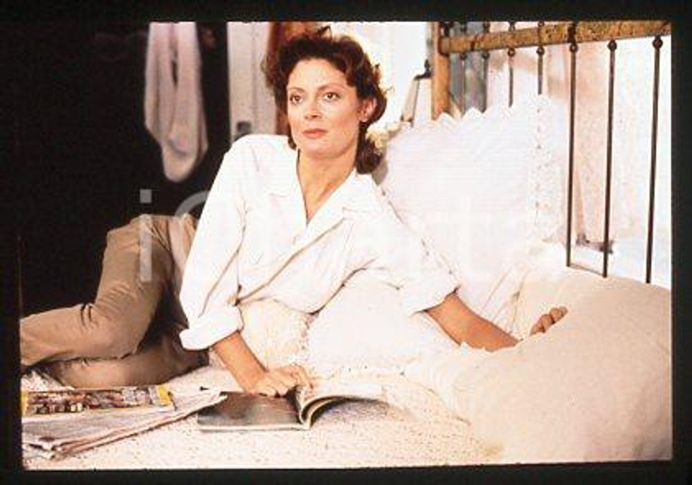Susan SARANDON - CINEMA Bull Durham American actress 1988 * 35mm vintage slide 1