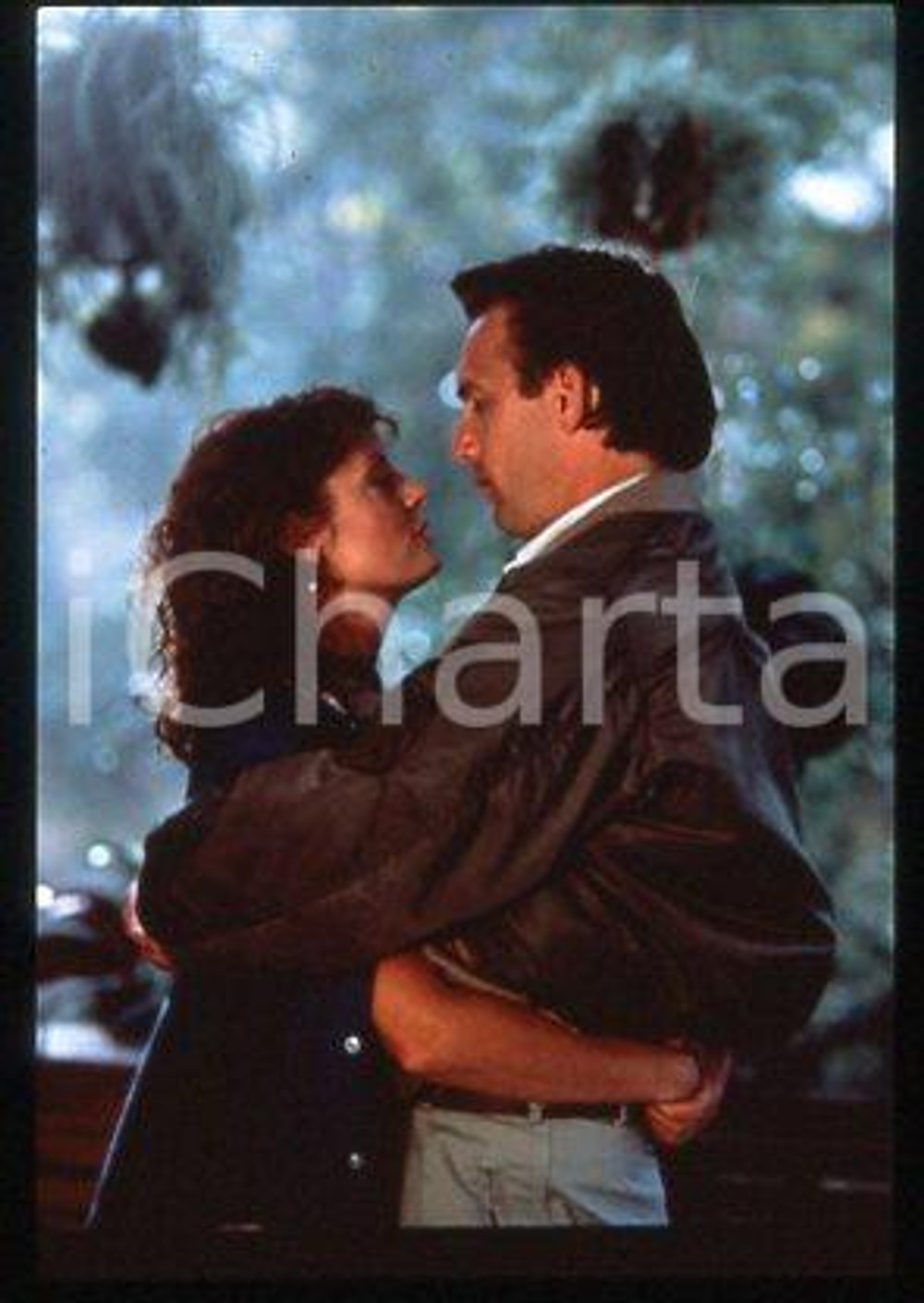 Susan SARANDON Kevin COSTNER - CINEMA Bull Durham 1988 * 35 mm vintage slide 5