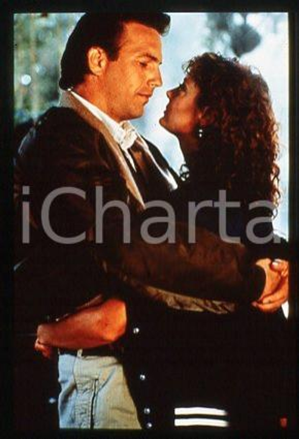 Susan SARANDON Kevin COSTNER - CINEMA Bull Durham 1988 * 35 mm vintage slide 11