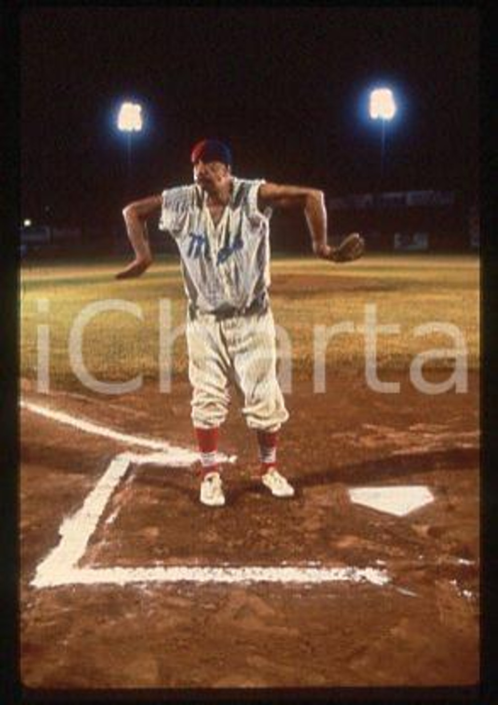 Ron SHELTON Director - CINEMA Bull Durham 1988 * 35 mm vintage slide 66