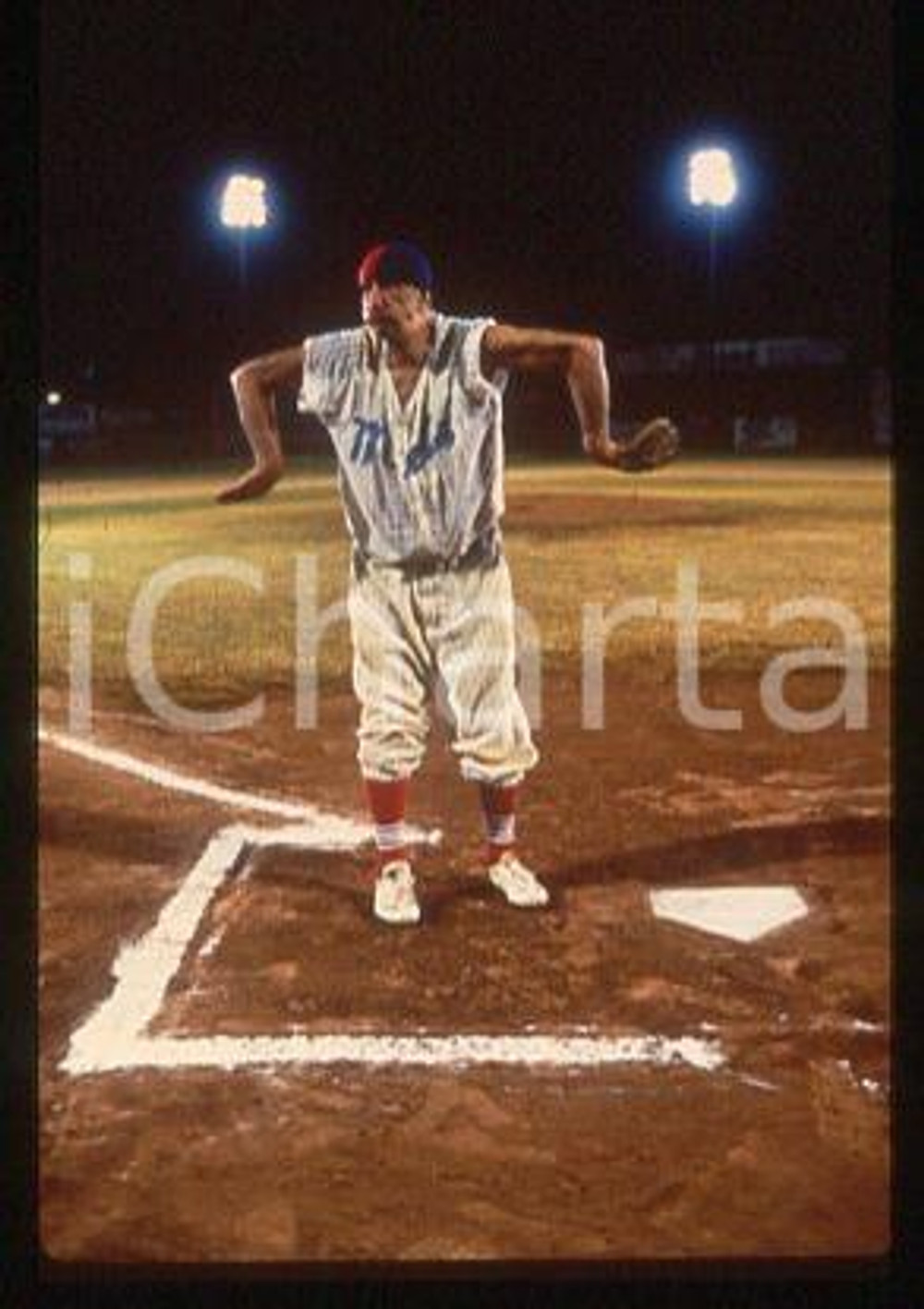 Ron SHELTON Director - CINEMA Bull Durham 1988 * 35 mm vintage slide 69