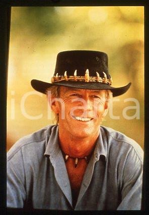 Paul HOGAN - CINEMA Crocodile Dundee II Actor 1988 * 35 mm vintage slide 5