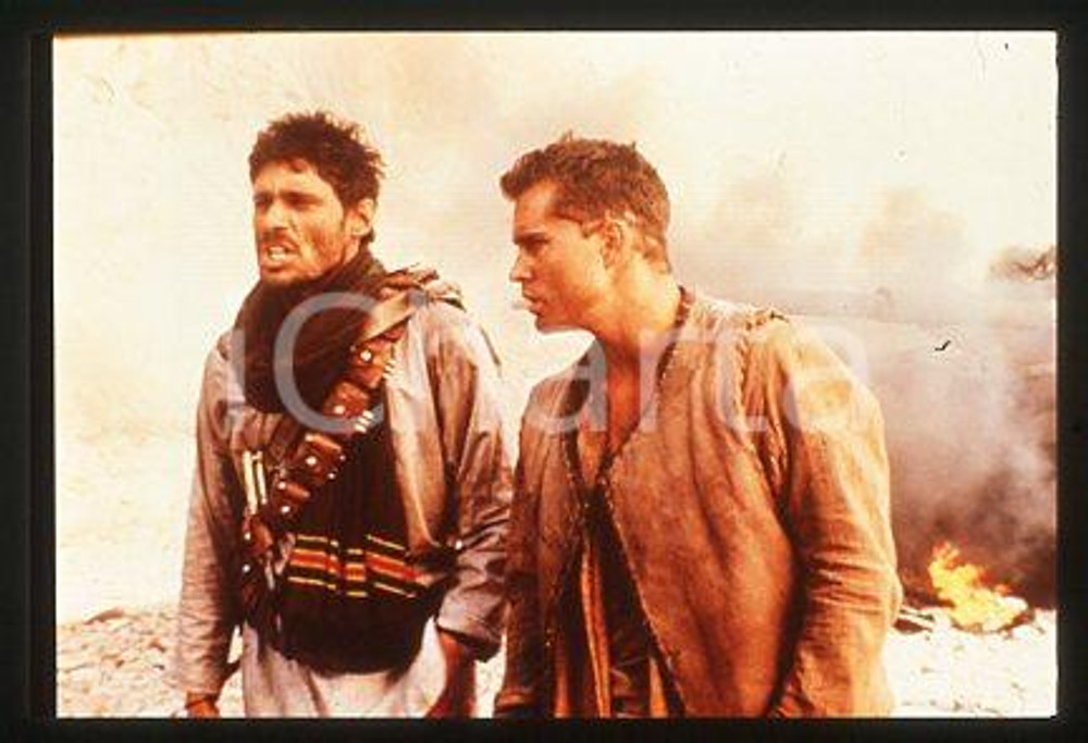 Jason PATRIC Steven BAUER - CINEMA The Beast of War 1988 * 35 mm vintage slide 1