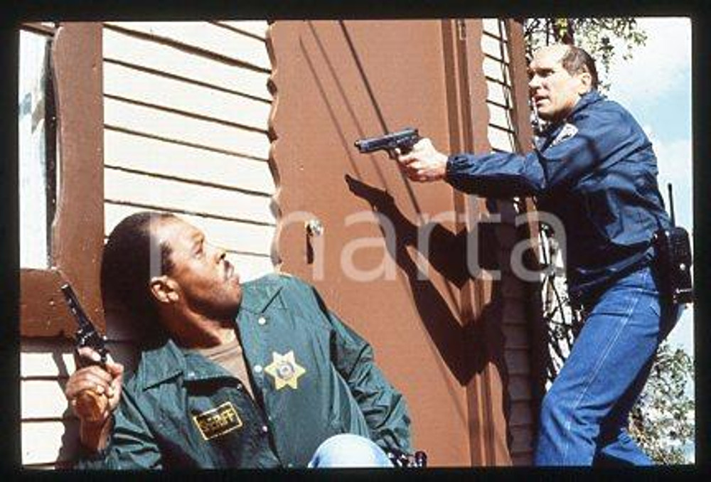 Robert DUVALL Sy RICHARDSON - CINEMA Colors 1988 * 35 mm vintage slide 1