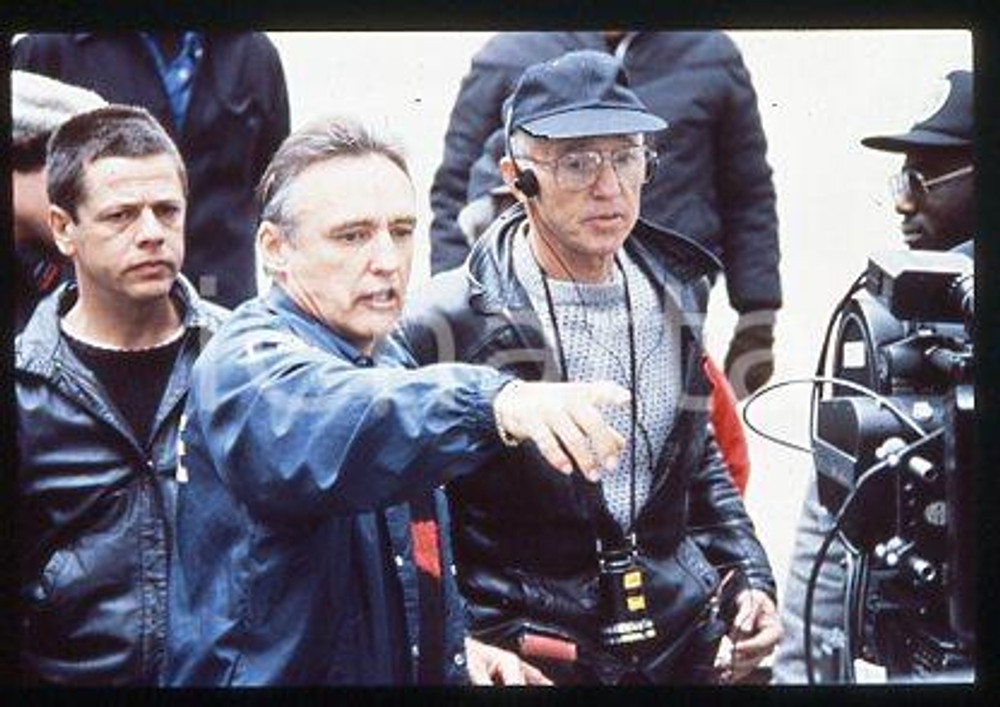 Dennis HOPPER - CINEMA Colors American actor 1988 * 35 mm vintage slide 5