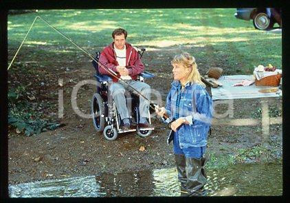 Jason BEGHE Kate McNEIL - CINEMA Monkey Shines 1988 * 35 mm vintage slide 7