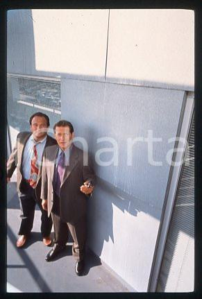 Jim BELUSHI James REMAR - CINEMA Total Security 1997 * 35 mm vintage slide 1