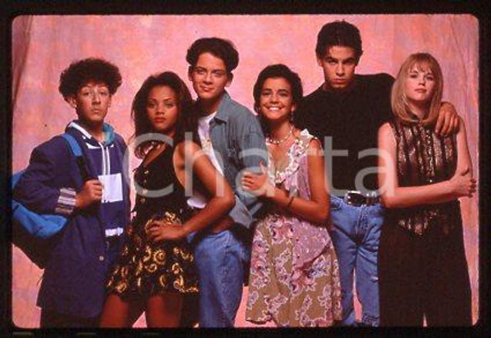 Jonathan ANGEL - CINEMA Saved by the Bell Cast 1993 ca * 35 mm vintage slide 7
