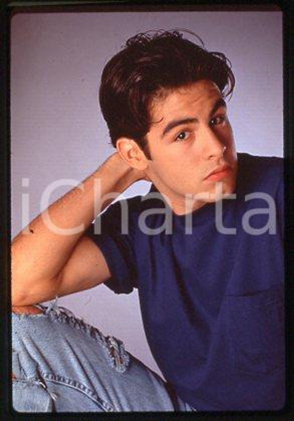 Jonathan ANGEL - CINEMA Saved by the Bell Actor 1993 ca * 35 mm vintage slide 3