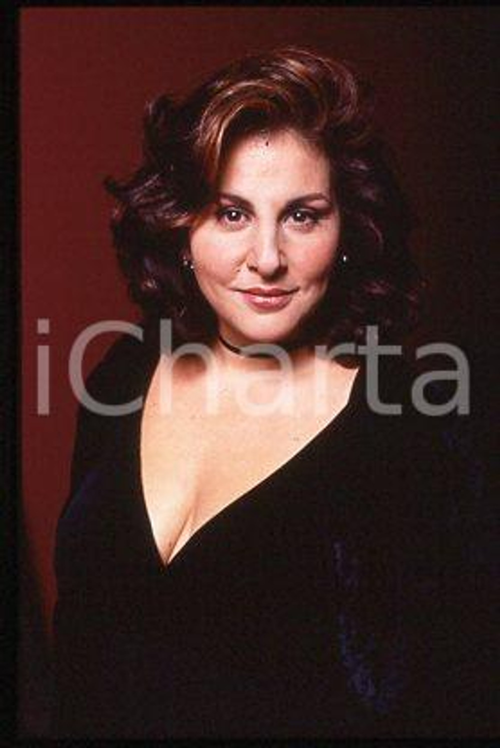Kathy NAJIMY - CINEMA American actress Portrait 1995 ca * 35 mm vintage slide 1