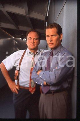 Jim BELUSHI James REMAR - CINEMA Total Security 1997 * 35 mm vintage slide 2