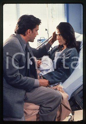 Andrew SHUE Brooke LANGTON - CINEMA Melrose Place 1997 ca * 35mm vintage slide 2