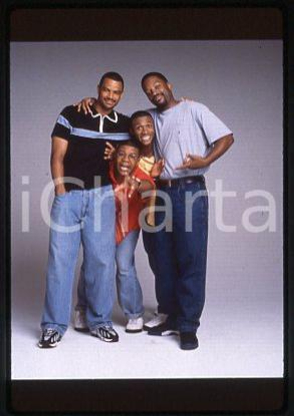 Tommy DAVIDSON Kadeem HARDISON - Between Brothers 1997 ca * 35mm vintage slide 1