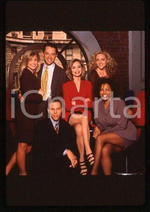 Calista FLOCKHART Gil BELLOWS -CINEMA Ally McBeal 1997 ca * 35mm vintage slide 1