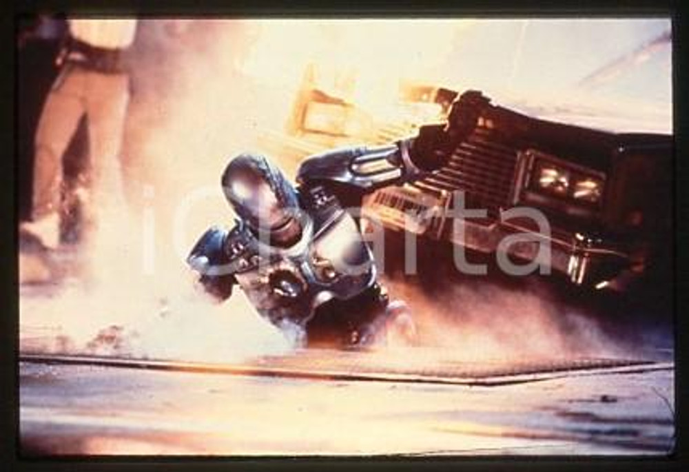 Peter WELLER - CINEMA RoboCop 2 American actor 1990 * 35 mm vintage slide 4