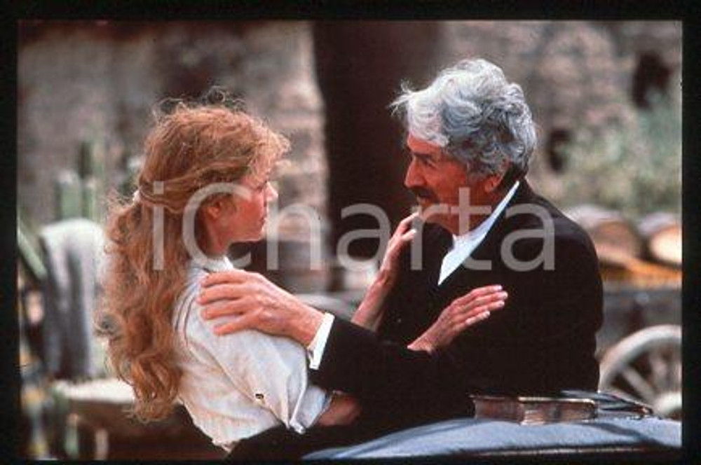Jane FONDA Gregory PECK - CINEMA Film Old Gringo 1989 * 35 mm vintage slide 5