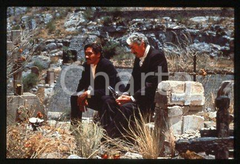 Gregory PECK - CINEMA Old Gringo American actor 1989 * 35 mm vintage slide 4