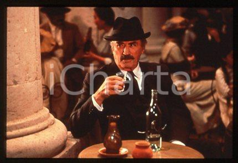 Gregory PECK - CINEMA Old Gringo American actor 1989 * 35 mm vintage slide 7