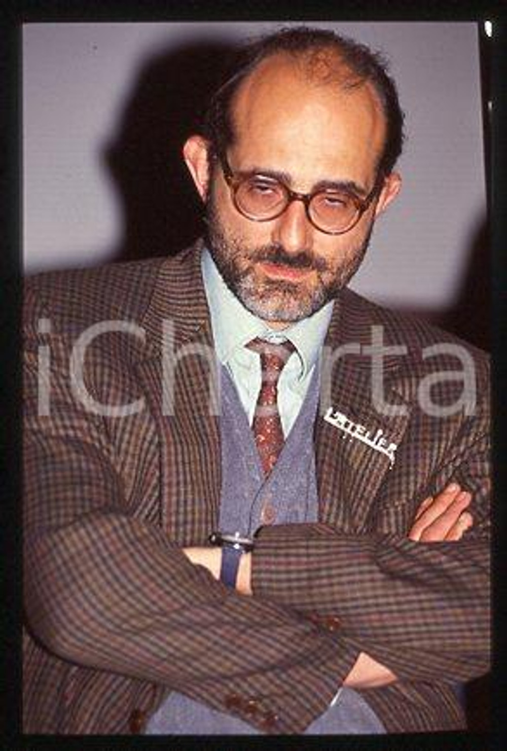 Felice FARINA - ITALIA Ritratto del regista 1991 ca * 35 mm vintage slide 7