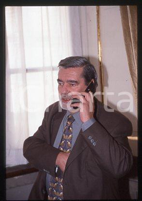 Ugo MARTINAT - ITALIA Politico del MSI Ritratto 1994 ca * 35 mm vintage slide 10