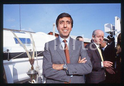 Paolo PELUFFO -TRASPORTO AEREO Direttore Generale 1990 ca * 35mm vintage slide 4