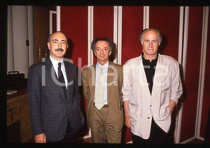 Illy REALE Luigi ALBERTELLI Ludovico PEREGRINI TV 1990 ca * 35mm vintage slide 3