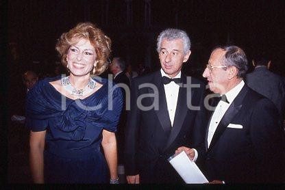 Mariolina e Pietro MARZOTTO -VENEZIA Premio Campiello 1990 *35mm vintage slide 1