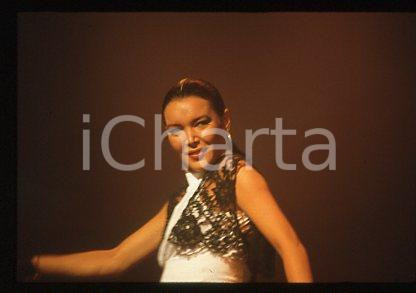 Vivien VEE - MUSIC Italian singer "Americano" 1985 ca * 35 mm vintage slide 2