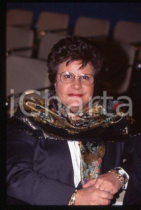 Marisa MOLTISANTI - MSI Politica italiana Ritratto 1990 * 35 mm vintage slide 9