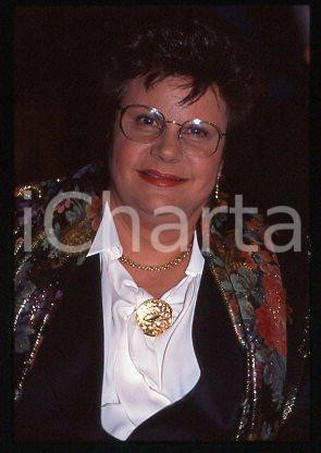 Marisa MOLTISANTI - MSI Politica italiana Ritratto 1990 * 35 mm vintage slide 10