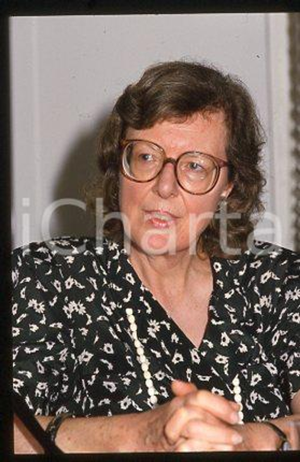 Penelope LIVELY -LITERATURE British writer Portrait 1990ca *35mm vintage slide 3