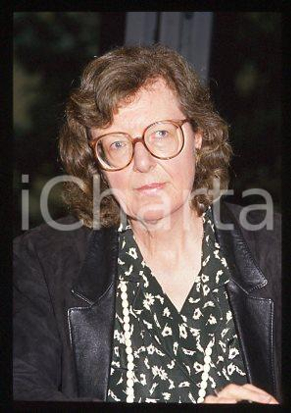 Penelope LIVELY -LITERATURE British writer Portrait 1990ca *35mm vintage slide 7