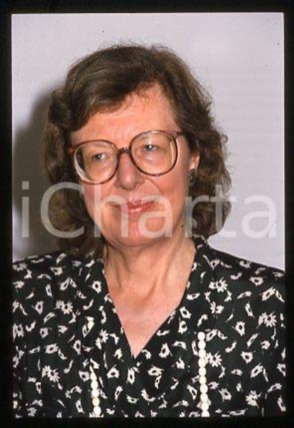 Penelope LIVELY -LITERATURE British writer Portrait 1990ca *35mm vintage slide 8