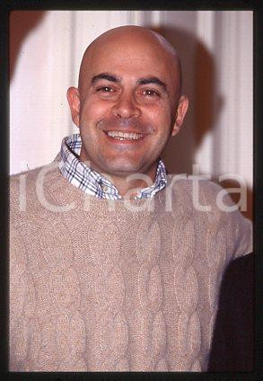 Maurizio CROZZA - ITALIA RAI 3 Comico e imitatore 1993 ca * 35mm vintage slide 1