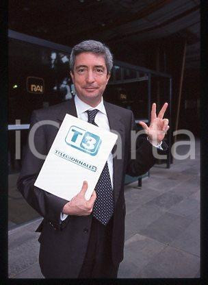 Ennio CHIODI - ITALIA TG3 Ritratto del direttore 1999 * 35 mm vintage slide 1