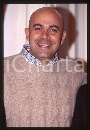 Maurizio CROZZA - ITALIA RAI 3 Comico e imitatore 1993 ca * 35mm vintage slide 2
