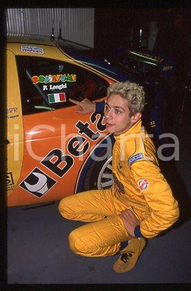 Valentino ROSSI - RALLY DI MONZA Pilota auto e moto 1997 * 35 mm vintage slide 4