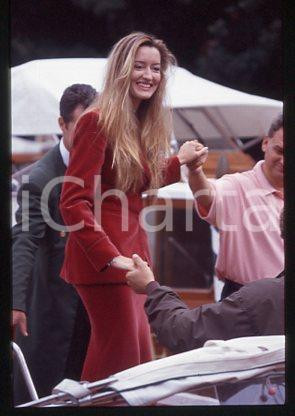 Natascha McELHONE - VENICE Festival British actress 1998 * 35mm vintage slide 25