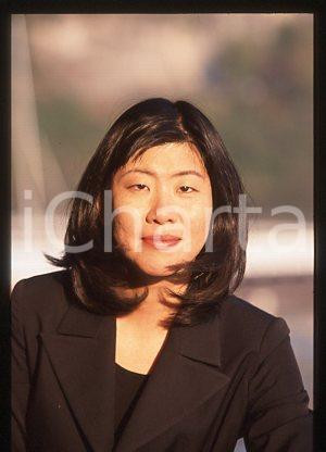 Banana YOSHIMOTO -LAGO DI COMO Scrittrice Ritratto 1993ca *35mm vintage slide 17