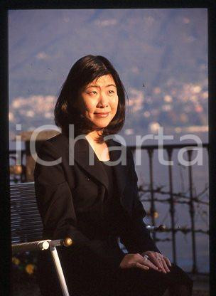 Banana YOSHIMOTO - LAGO DI COMO Scrittrice Costume 1993ca *35mm vintage slide 20