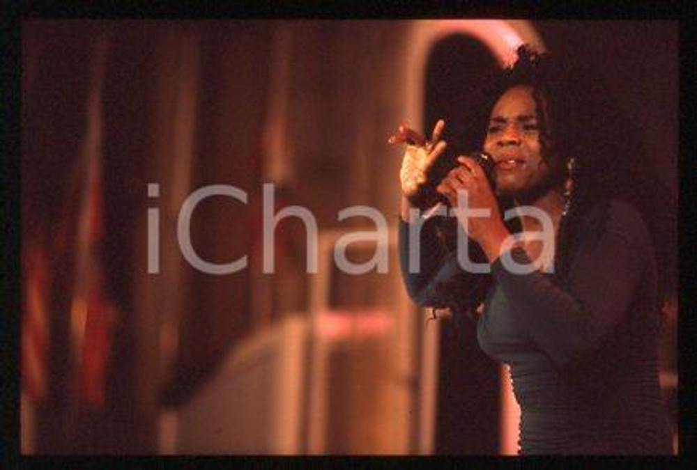 THE CHIMES - MUSIC Singer Pauline HENRY of the band 1990ca *35mm vintage slide 5