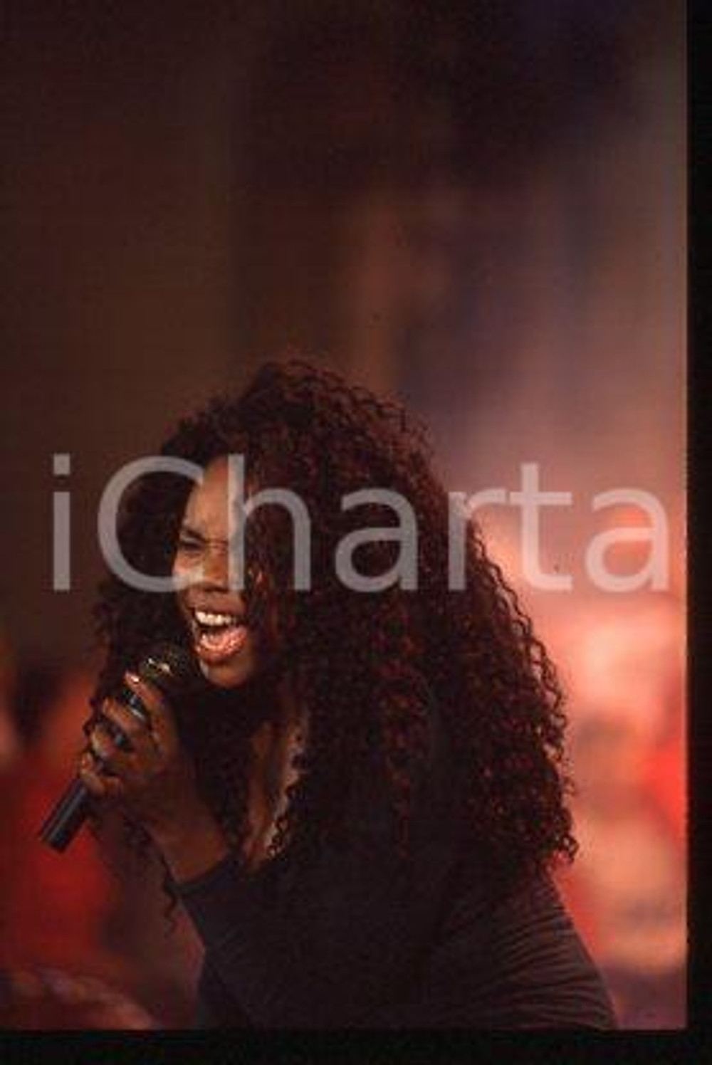 THE CHIMES - MUSIC Singer Pauline HENRY of the band 1990ca *35mm vintage slide 4