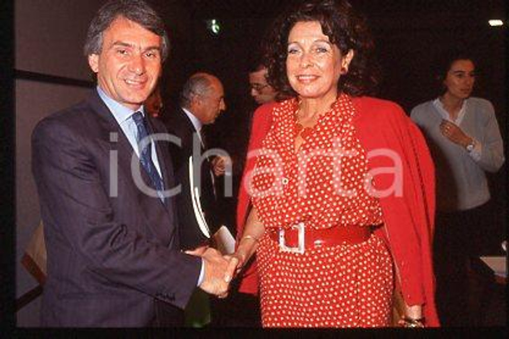 Magda OLIVETTI - ITALIA Traduttrice e germanista 1992 ca * 35 mm vintage slide 9