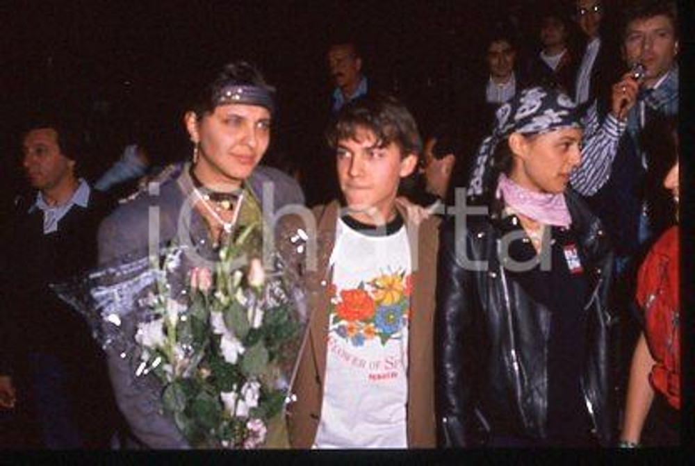 Giacomo, Rosalinda e Rosita CELENTANO - ITALIA 1990 ca * 35 mm vintage slide 2