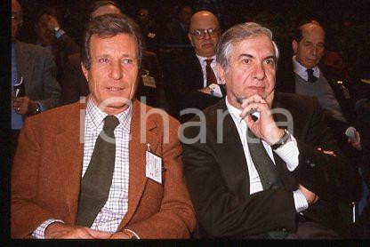 Enzo TRANTINO Tomaso STAITI DI CUDDIA - POLITICA 1989 ca * 35 mm vintage slide 6