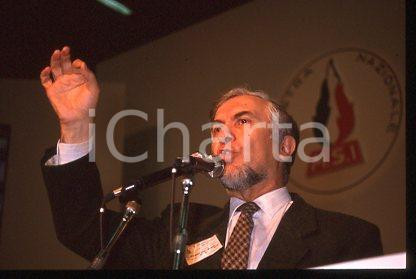 Enzo TRANTINO - POLITICA Congresso Nazionale MSI 1990 ca * 35mm vintage slide 10
